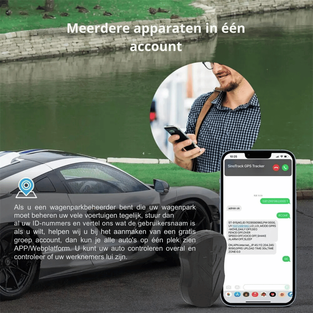 SinoTrack GPS Tracker - Waterproof | Real-Time Tracking
