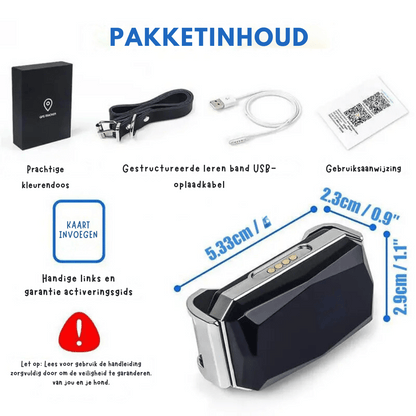 Mini GPS Tracker | Real-Time - Waterproof - Pets and Children