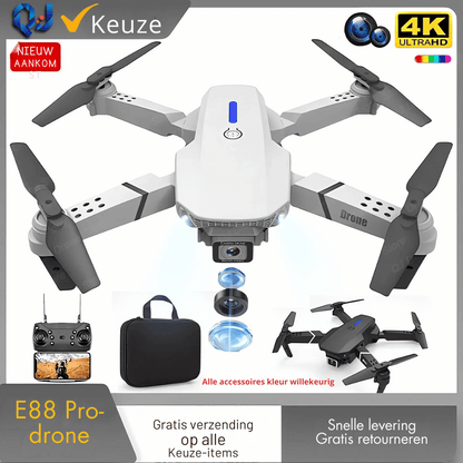 RC Drone - 4K Camera Foldable + Altitude Hold Function