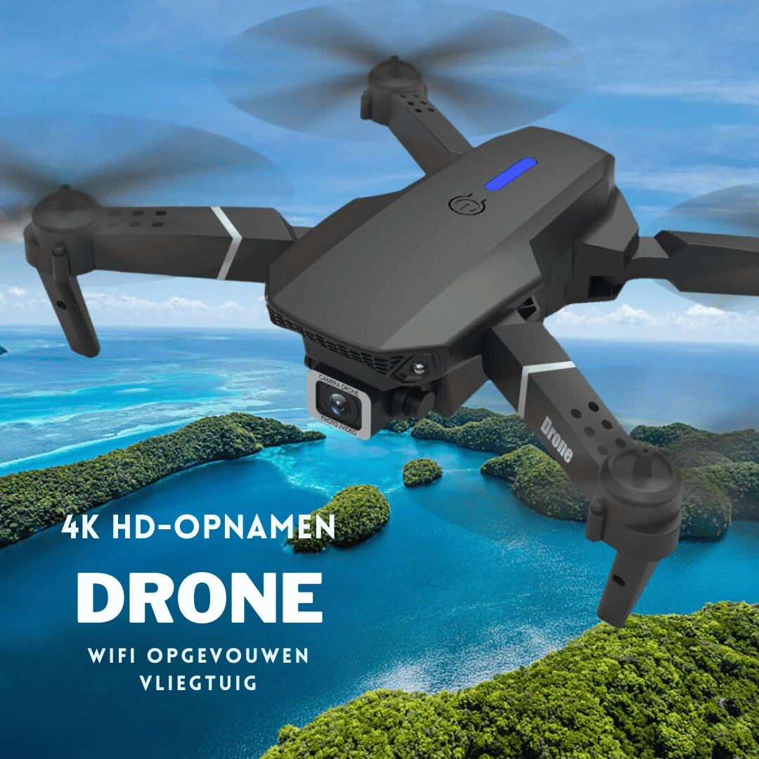 RC Drone - 4K Camera Foldable + Altitude Hold Function