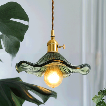 Lampada a sospensione in vetro Leonardo - Eleganza senza tempo per ogni ambiente