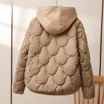 Gwendolyn - Warm padded winter coat with side pockets