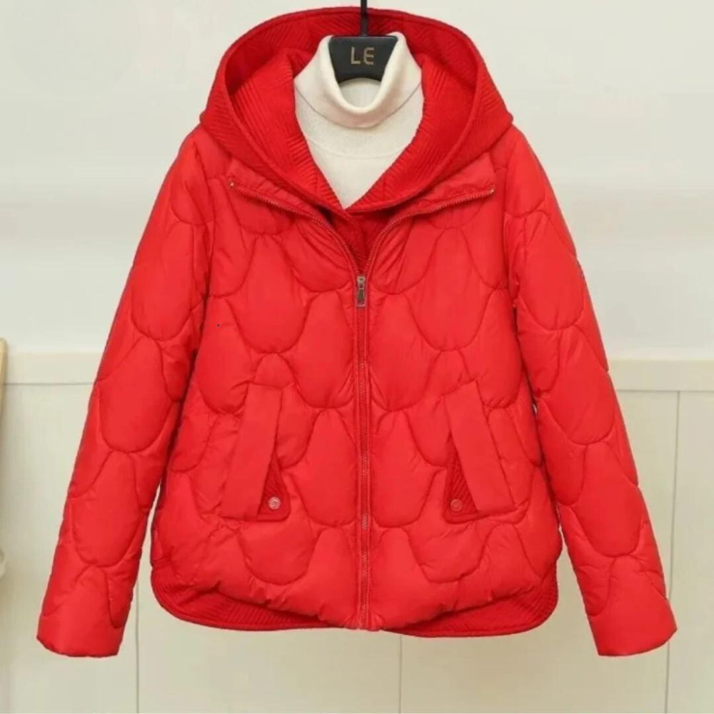 Gwendolyn - Warm padded winter coat with side pockets