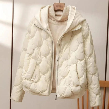Gwendolyn - Warm padded winter coat with side pockets