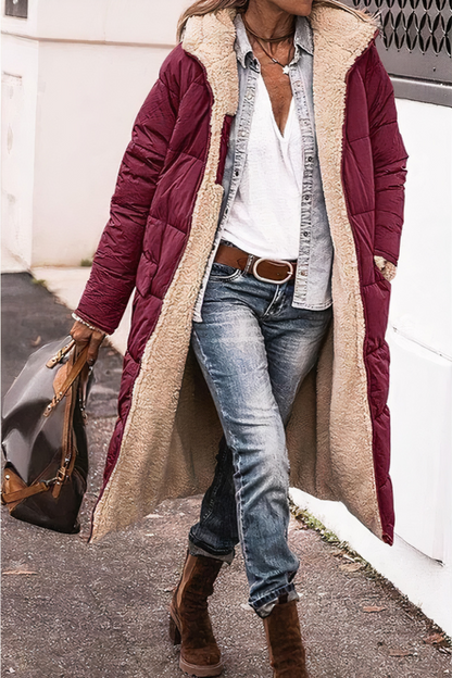 Reversible Windproof Parka for Women - Lori