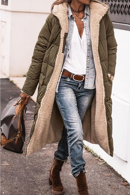 Reversible Windproof Parka for Women - Lori