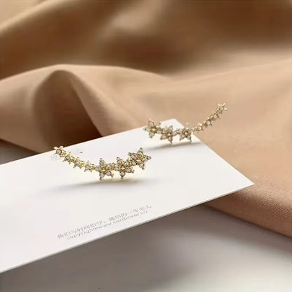 Earring with Floral Motif