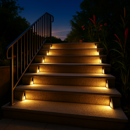 Luci LED solari wireless per esterni