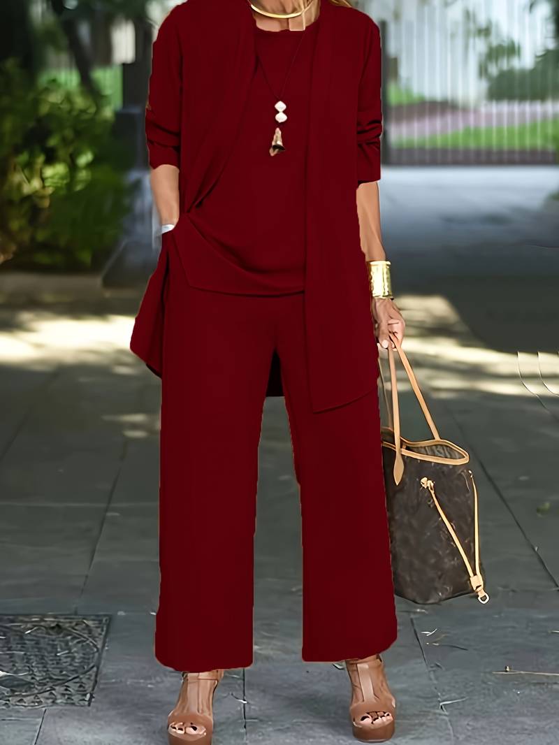 Ednalyn – Stylish Three-Piece Women's Set