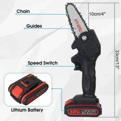 Electric Battery Pruning and Cutting Chainsaw