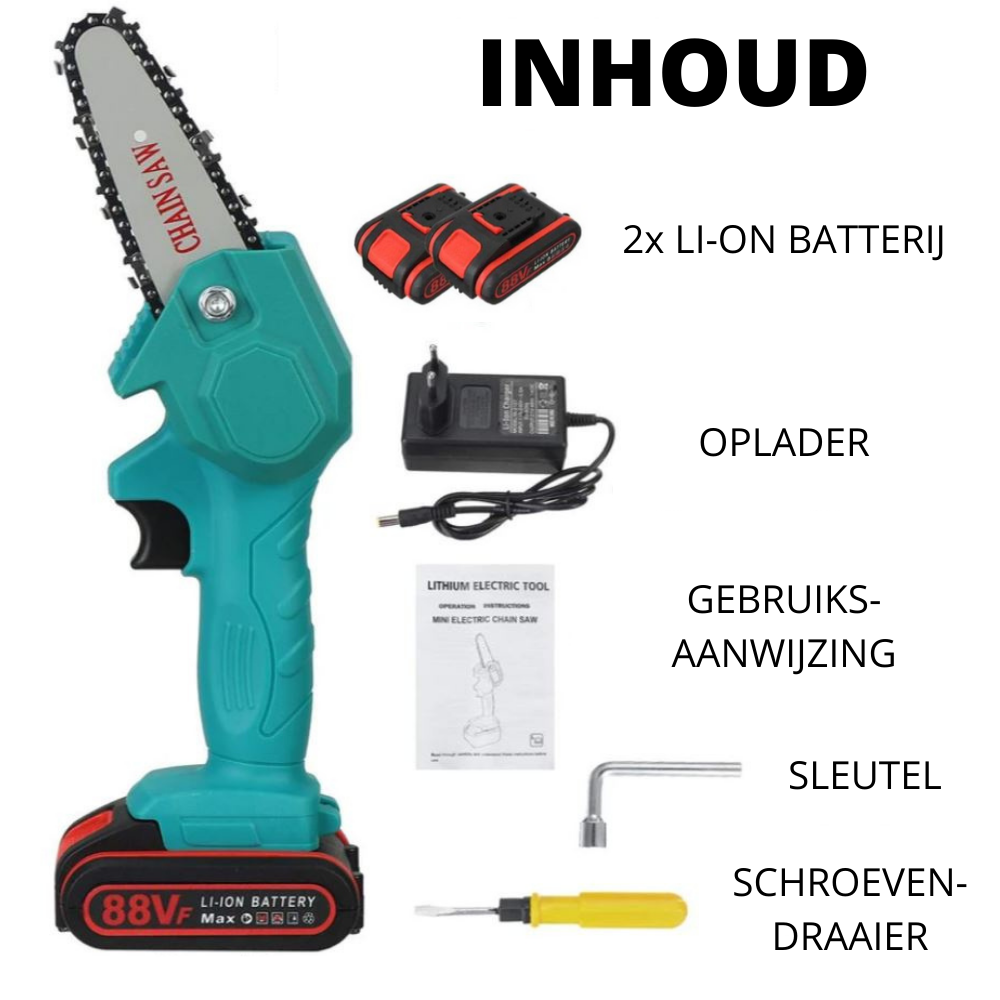 Electric Battery Pruning and Cutting Chainsaw