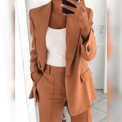 Elegant 2-Piece Women's Suit Set