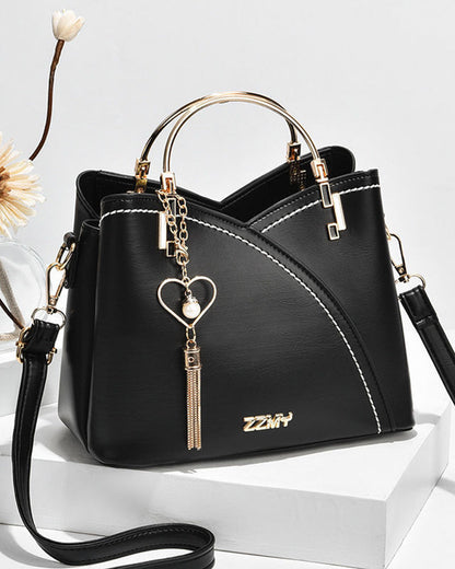 Elegant 2-Way Spacious Handbag - Erin