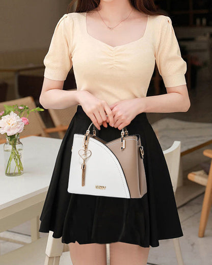 Elegant 2-Way Spacious Handbag - Erin