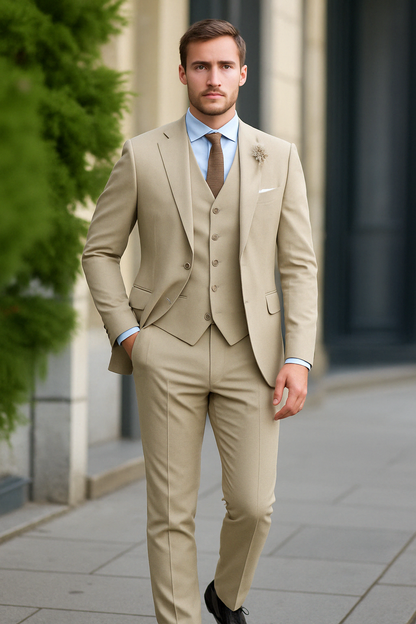 Elegant 3-piece suit for men - Brecken