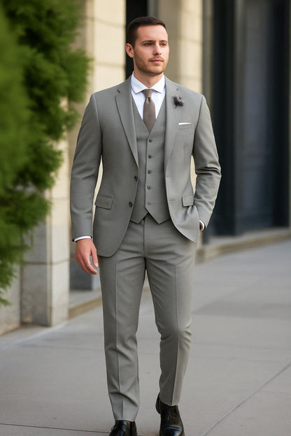Elegant 3-piece suit for men - Brecken