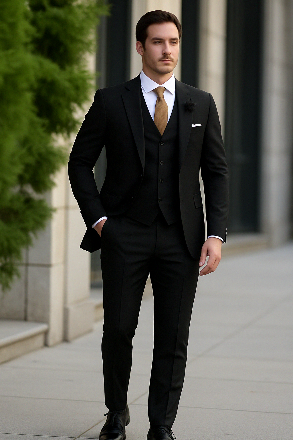 Elegant 3-piece suit for men - Brecken