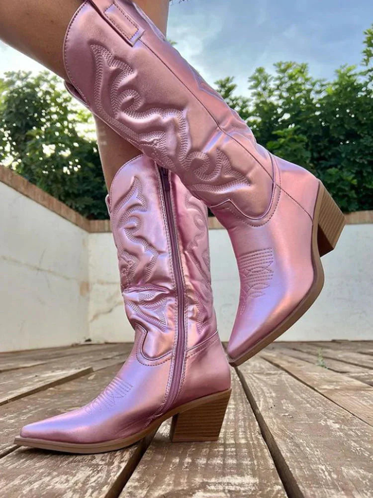 Elegant Cowboy Boots for Women - Carina