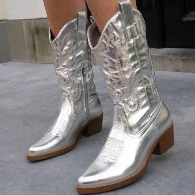 Elegant Cowboy Boots for Women - Carina