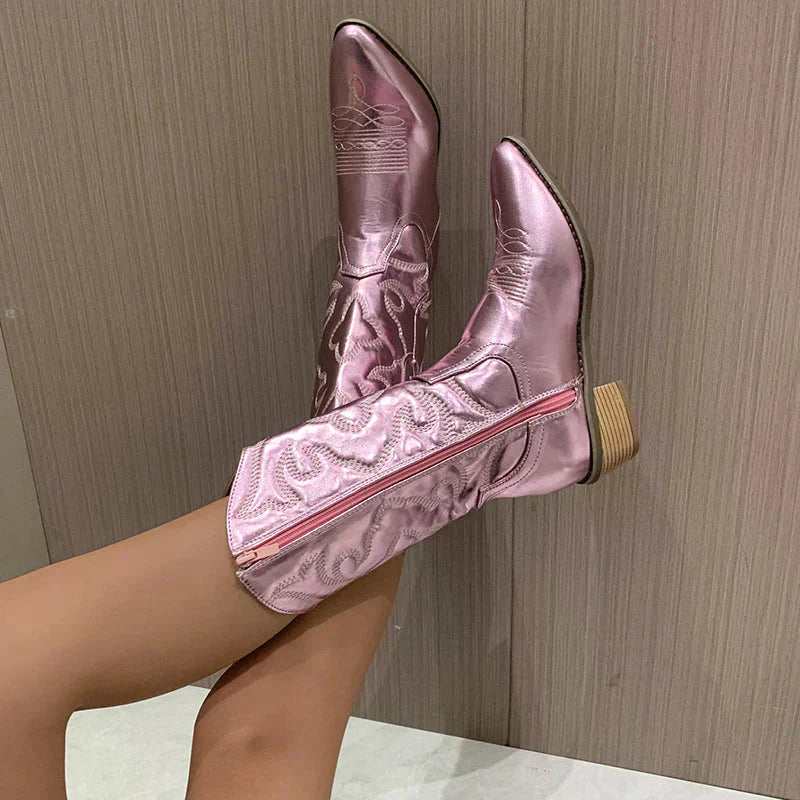 Elegant Cowboy Boots for Women - Carina