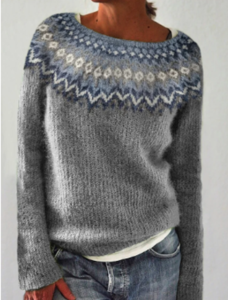 Elegant Knitted Sweater for Women - Presley