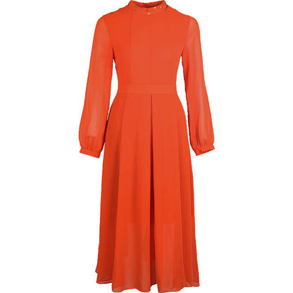 Elegant Orange Dress for Women