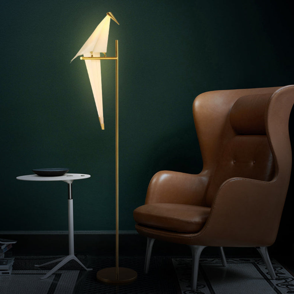 Elegant Origami Bird Lamp - Magnetic Attachment
