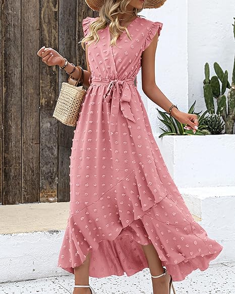 Elegant & Pleated Dress - Amanda