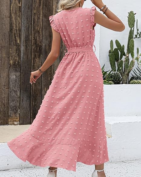 Elegant & Pleated Dress - Amanda