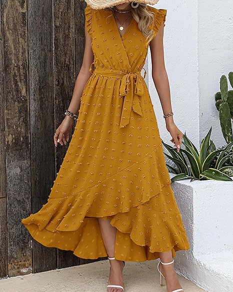 Elegant & Pleated Dress - Amanda