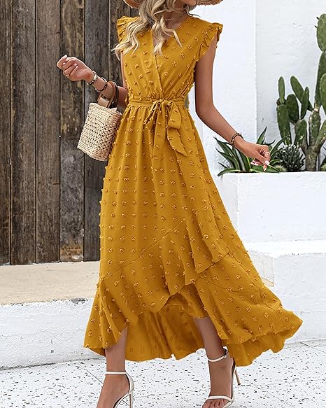 Elegant & Pleated Dress - Amanda