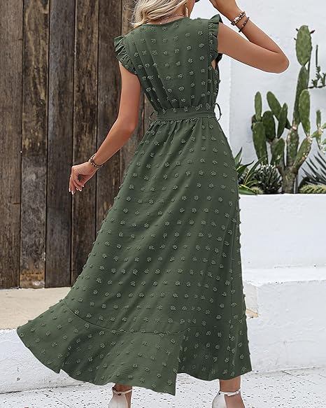 Elegant & Pleated Dress - Amanda