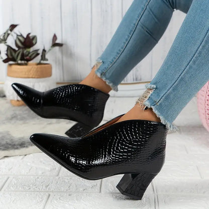 Elegant Stiletto Ankle Boots for Women