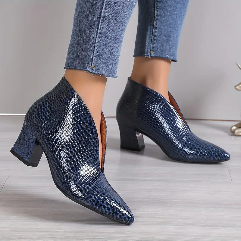 Elegant Stiletto Ankle Boots for Women