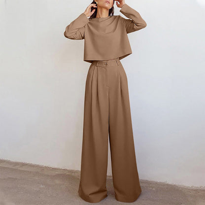 Elegant Two-Piece Clothing Set for Women