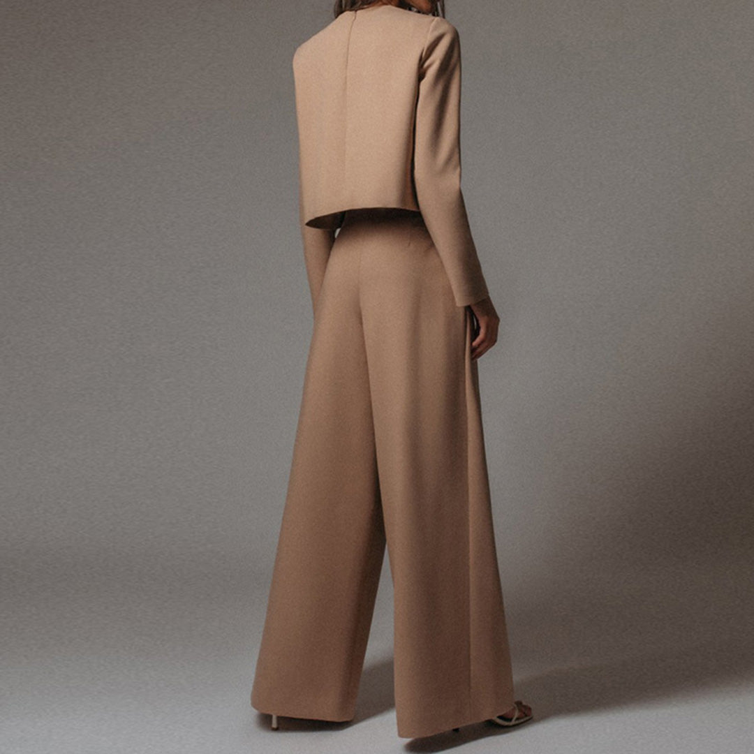Elegant Two-Piece Clothing Set for Women