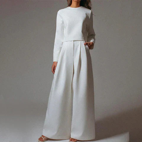 Elegant Two-Piece Clothing Set for Women