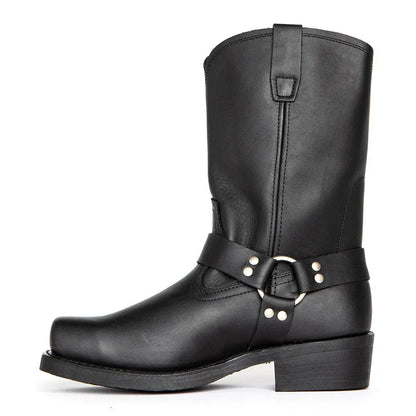 Elegant Waterproof Cowboy Boots for Men