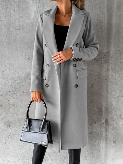 Elegant and Comfortable Long Coat for Women - Jesse