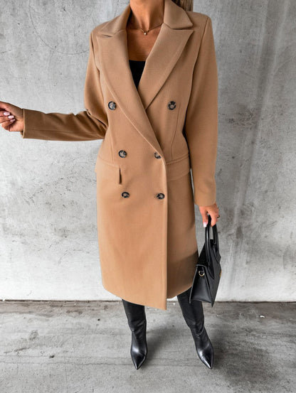 Elegant and Comfortable Long Coat for Women - Jesse