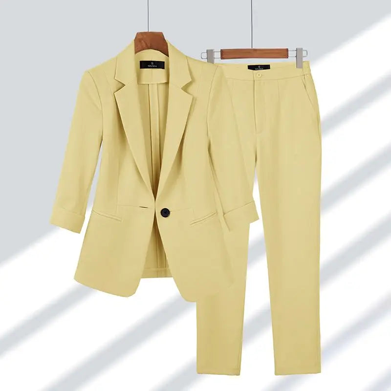 Elegant blazer with pants for women - Maria