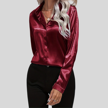 Elegant blouse for women - Subtle style