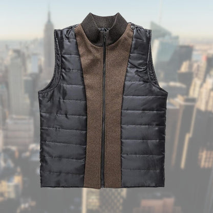 Elegant jacket with removable vest for men - Leo