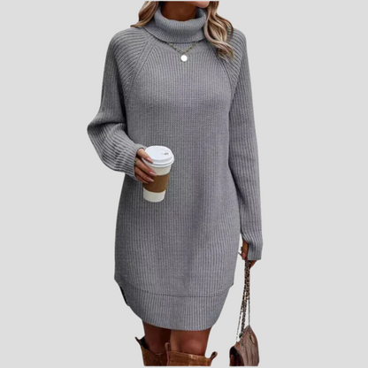 Elegant knitted dress for women