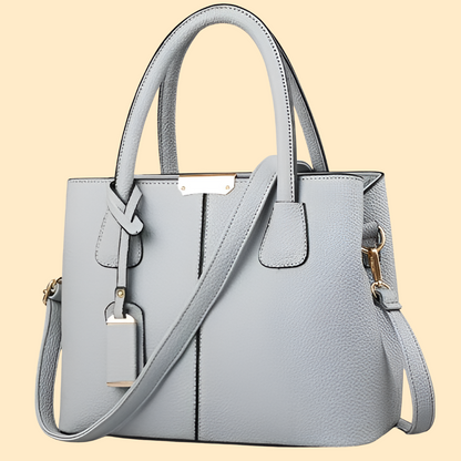 Elegant leather shoulder bag for women
