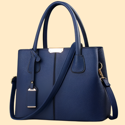 Elegant leather shoulder bag for women