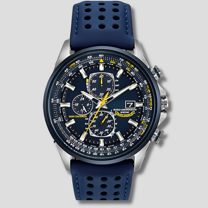 Elegant men's watch with quartz movement