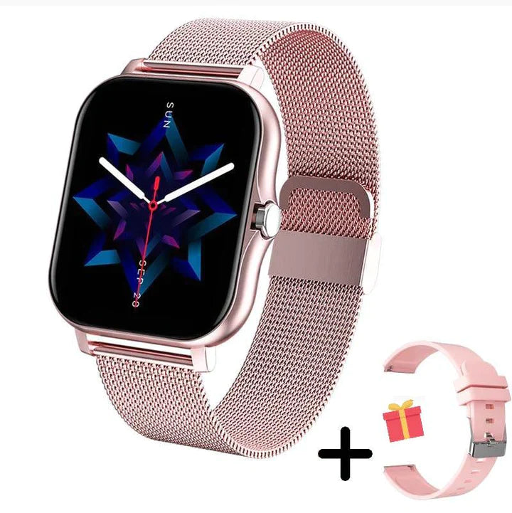 Elegant smartwatch with health and activity tracking for women - Aivee