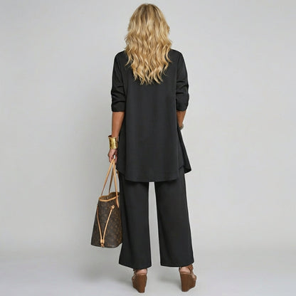 Elegant three-piece set jumpsuit for women - Aurora