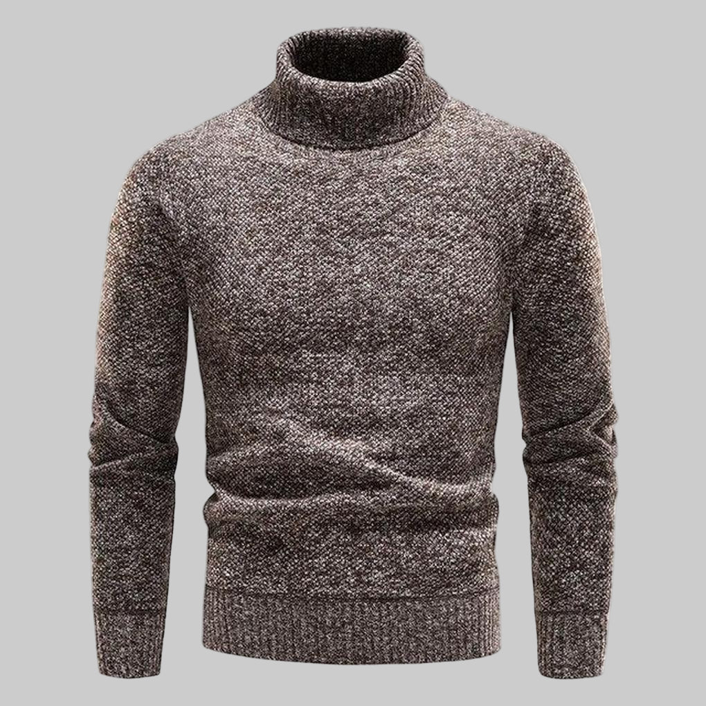 Elegant turtleneck sweater with refined design and classic look